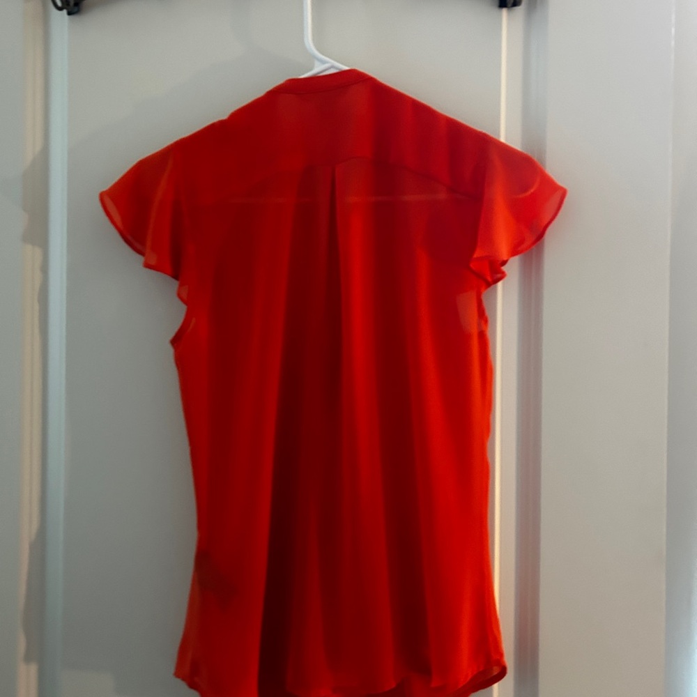 Elegant Red Women's Top